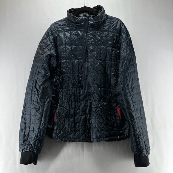 Cotopaxi Kusa Jacket Mens Size M Insulated Down Reversible Waterproof Black/Navy - Picture 1 of 13